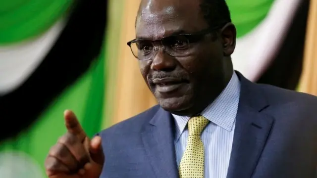 Mwenyekiti wa tume ya uchaguzi Kenya Wafula Chebukati