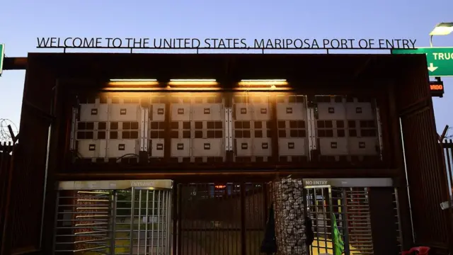 Frontera entre Estados Unidos y México