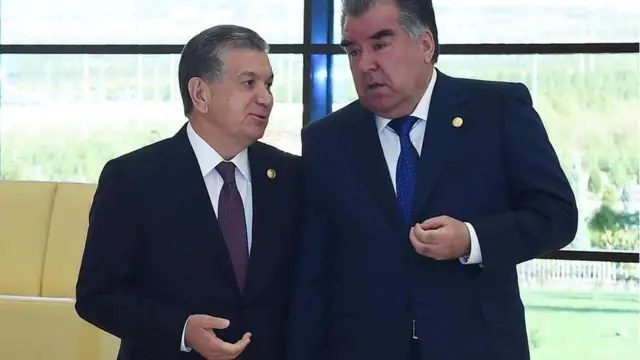 Ўзбекистон ва Тожикистон президентлари