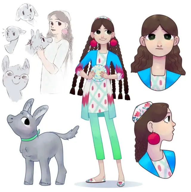 Ўзбек халқ эртакларидан таъсирланиб яратилган Анора замонавий, ташқи қиёфаси ва ички дунёси бугунги болаларга яқин бўлади.