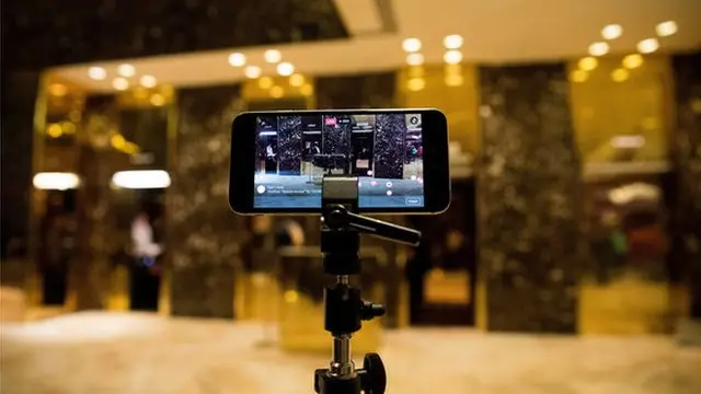 facebook Live desde la Trump Tower