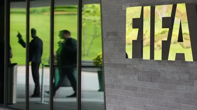 Un edificio de la FIFA.