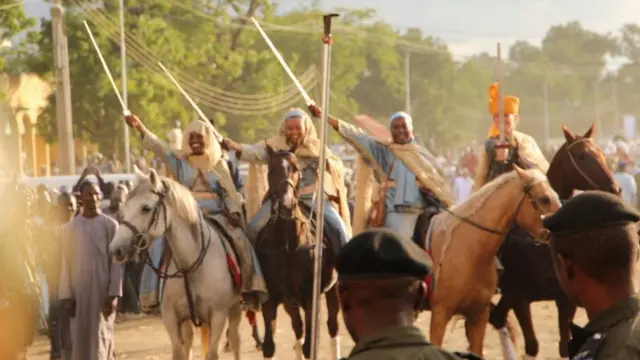 Wadansu mata akan dawaki yayn hawan