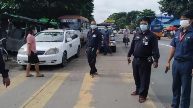 မြို့နယ်ကျော် သွားလာတာတွေ ကို စတင်စစ်ဆေးပြီး ပညာပေးတာတွေပြုလုပ်နေ