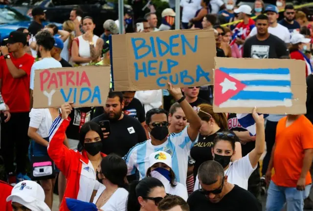 ક્યુબામાં વિરોધપ્રદર્શન