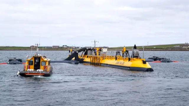 Приливная электростанция у Оркнейских островов