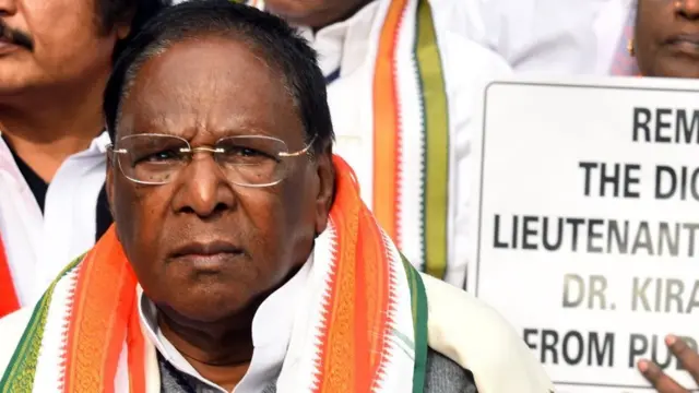 புதுவை முதல்வர் நாராயணசாமி