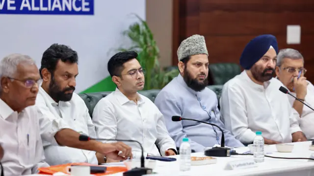 দিল্লিতে ইন্ডিয়া ব্লকের বৈঠকে অভিষেক ব্যানার্জী