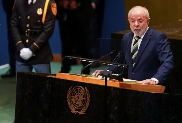 Lula na Assembleia Geral da ONU em 2025