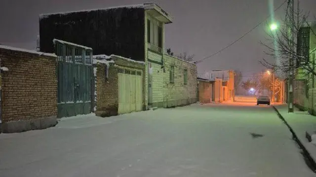 بارش برف سنگین در بیشتر استانهای ایران