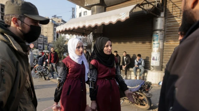 Humus kenti sokağa çıkma yasağı uygulanan Suriye kentlerinden biriydi. Fotoğraf 26 Aralık'ta çekildi