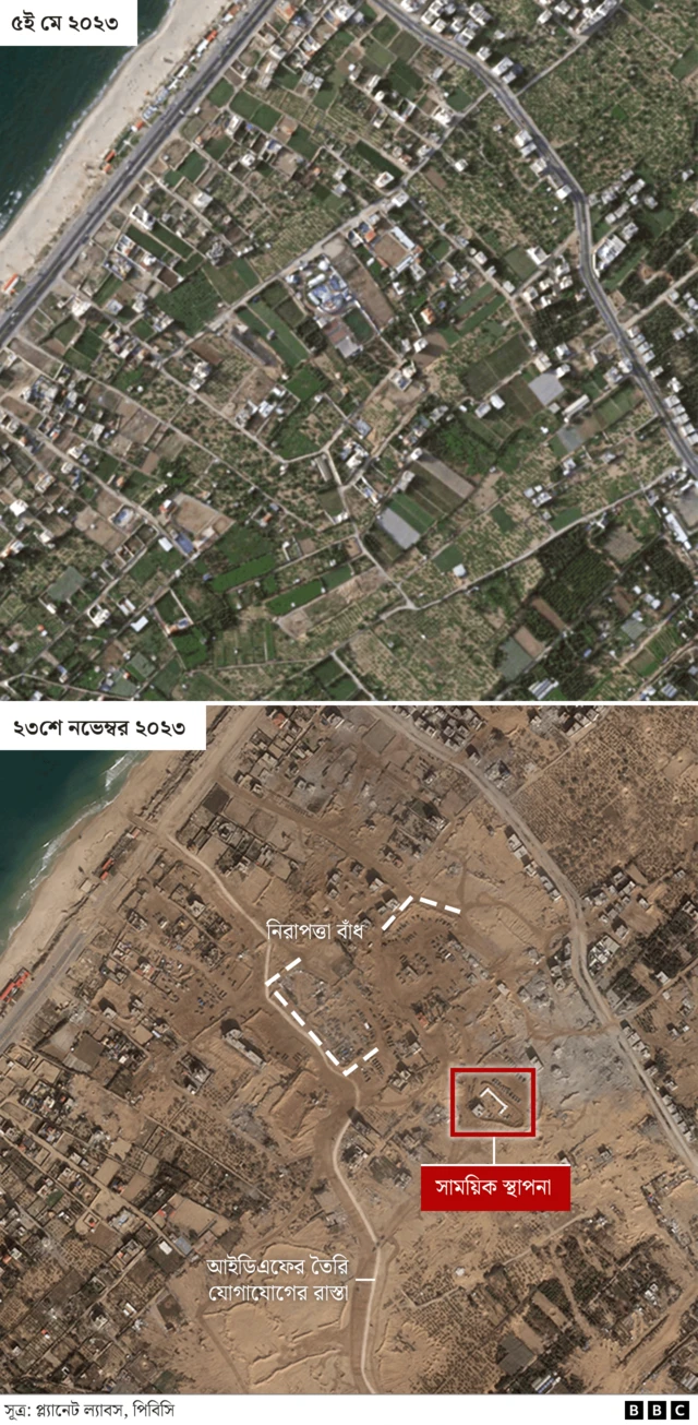 সামরিক অভিযানের জন্য পুরো একটা আবাসিক এলাকা খালি করে দিয়েছে ইসরায়েল