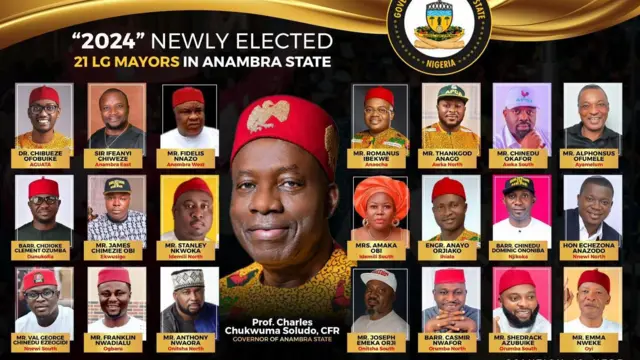 Mmadụ iri abụọ na otu a họpụtara n'ọkwa ndịisi okpuruọchịchị Anambra Steeti n'ọnwa Sepụtemba 2024.