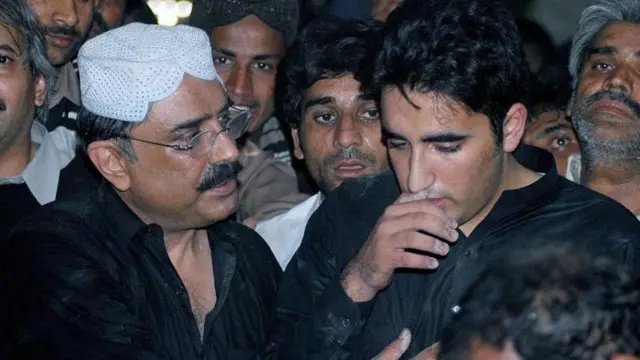 তরুণ বিলাওয়াল ভুট্টোকে নেতৃত্বে নিয়ে আসেন বাবা আসিফ জারদারি