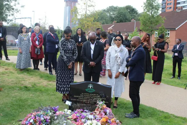 Abanyarwanda bari baje kwifatanya n'Abanyamulenge mu kwibuka