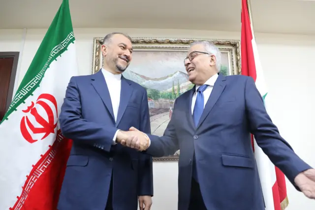 حسین امیرعبداللهیان در بیروت و در کنار همتای لبنانی‌اش گفت که تهران به دنبال از سرگیری روابط با ریاض است