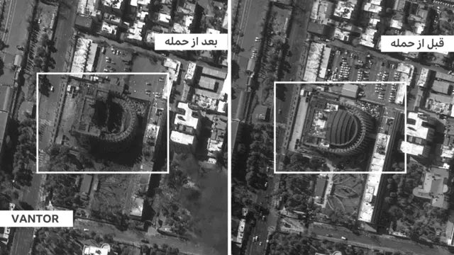 آسیب به ساختمان مجلس خبرگان