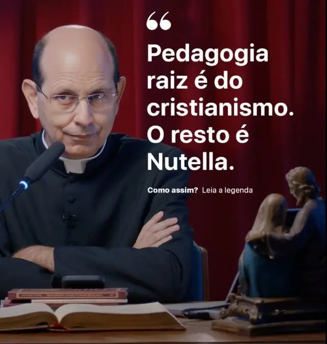 Além de frei Gilson: quem são os padres influencers da Igreja Católica 7 Post divulgado nas redes sociais do padre Paulo Ricardo para divulgação do curso Como Educar os Filhos para o Céu