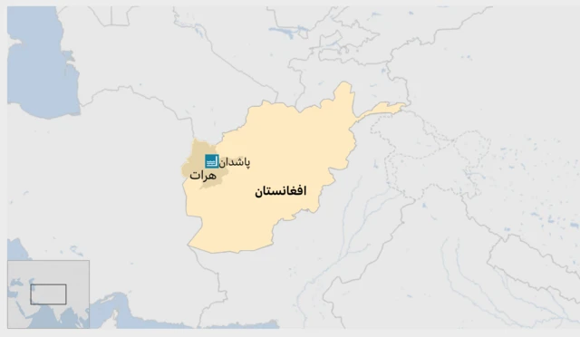 موقعیت سد پاشدان هرات