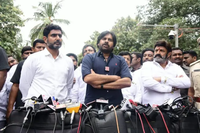 Nara Lokesh, Pawan Kalyan, Nandamuri Balakrishna