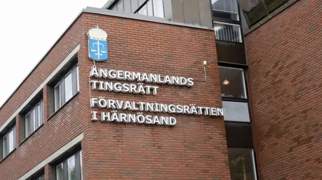 The man was tried at a district court in Härnösand