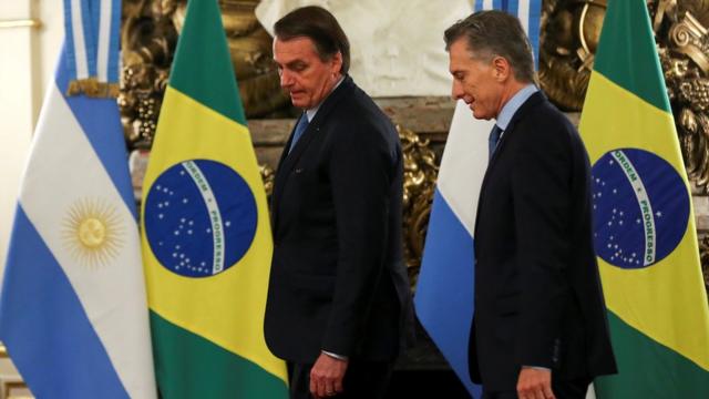 Bolsonaro e Macri