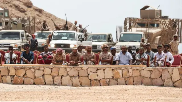 نیروهای متحد امارات و عربستان در یمن