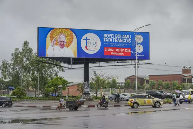 Kinshasa imaze igihe yitegura kwakira Papa Francis