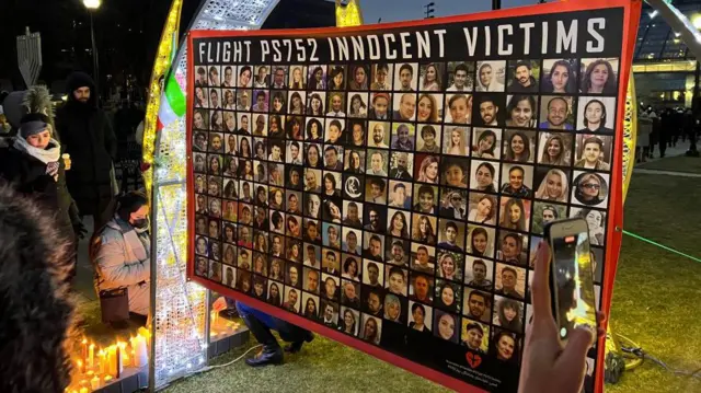 قربانیان هواپیمای اوکراینی