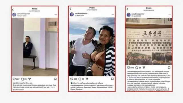 Pavel Zarubin na različitim zadacima u inostranstvu