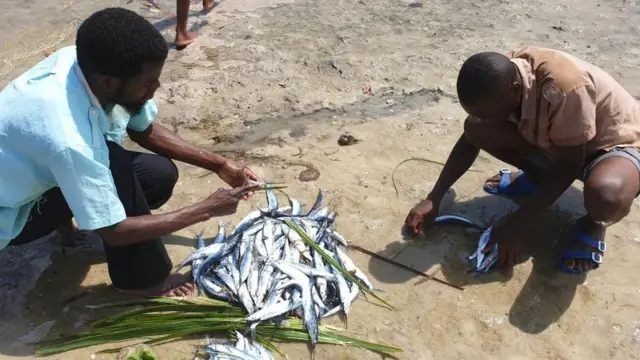 wavuvi pwani ya Kenya