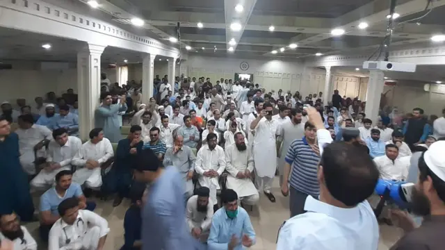 پشاور احتجاج