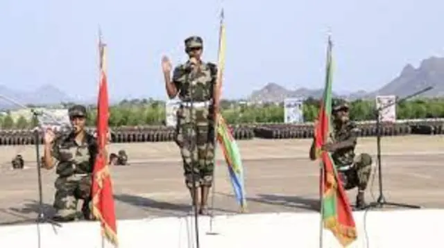 ኣባላት ሃገራዊ ኣገልግሎት ኣብ መመረቕታ