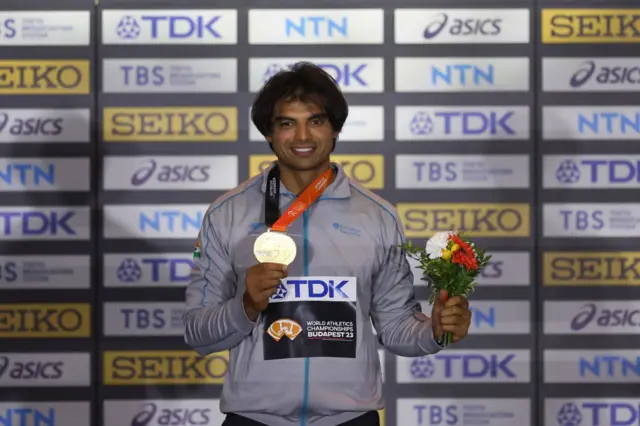 நீரஜ் சோப்ராவுக்கு தங்கம்