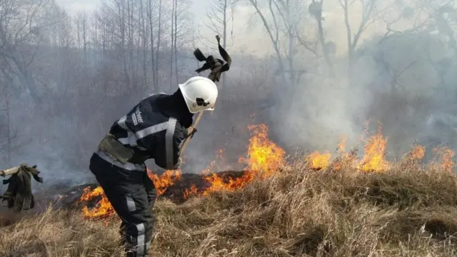 Що і де горить в Україні