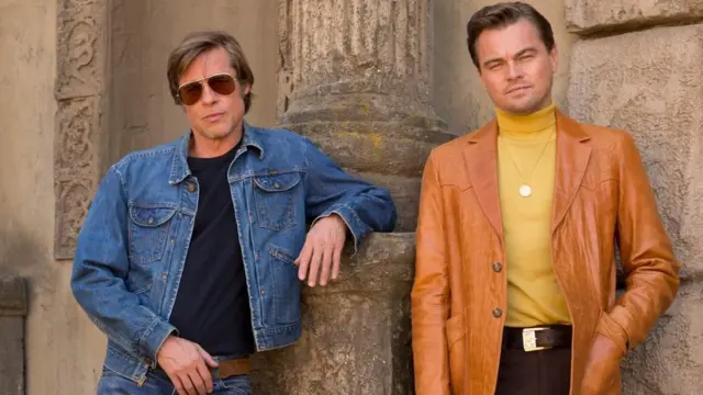 Brad Pitt and Leonardo DiCaprio