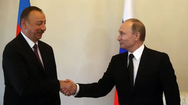 İlham Əliyev Vladimir Putin Müttəfiqlik Bəyannaməsi Rusiya Azərbaycan əlaqələri Rusiya Azərbaycan münasibətləri