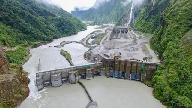 माथिल्लो तामाकोशी जलविद्युत् आयोजनाको बाँध