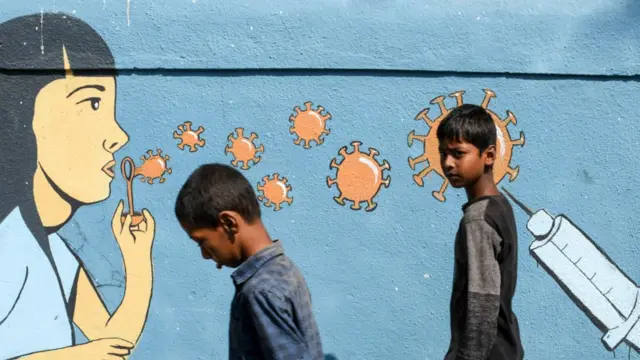 लहान मुलं, कोरोना