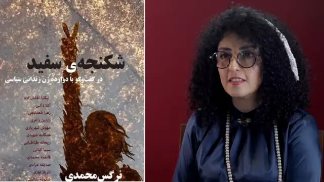 نرگس محمدی - پوستر فیلم «شکنجه سفید»