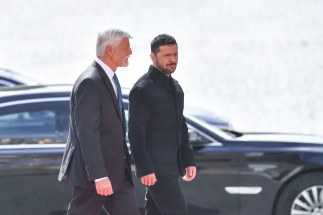 Петр Павел и Владимир Зеленский