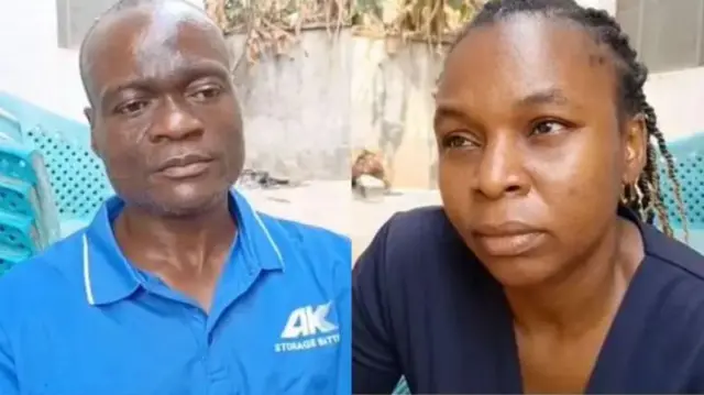 Aworan Udochukwu Samuel Ejezie ati iyawo rẹ