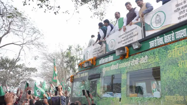 तेजस्वी के समर्थक