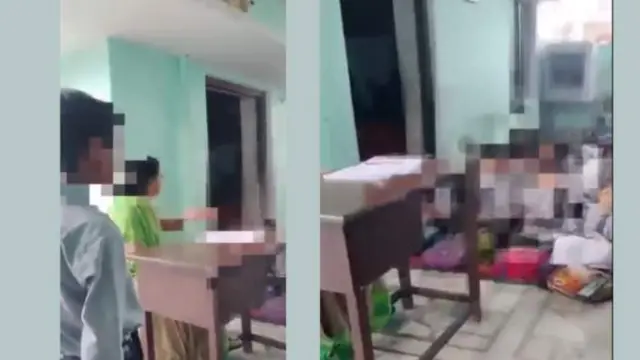 ভিডিওটি বিকৃত করে সাম্প্রদায়িক রং দেওয়া হচ্ছে, দাবী ওই শিক্ষিকা তৃপ্তা ত্যাগীর