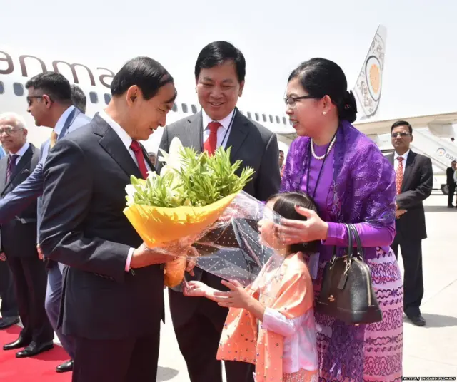 म्यानमारचे राष्ट्राध्यक्ष यु विन मायइंत