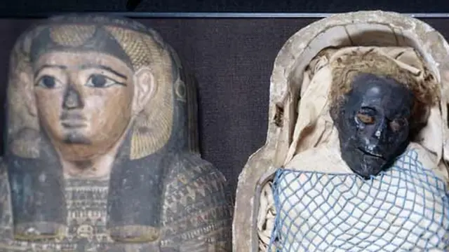 Takabuti and her sarcophagus