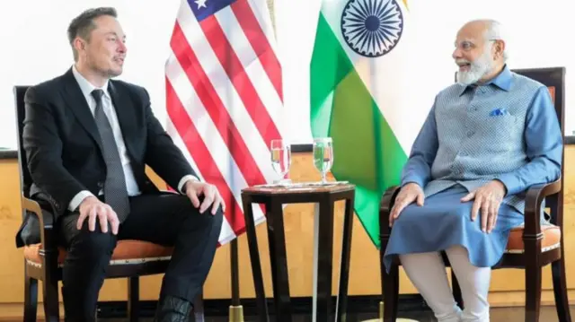इलॉन मस्क नरेंद्र मोदी