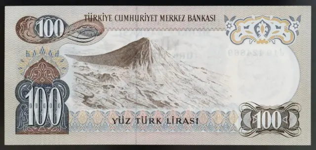 তুরস্কের মুদ্রায় আরারাত পর্বতের ছবি