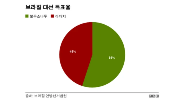 브라질 대선 득표율