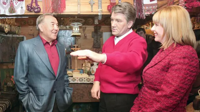 Назарбаєв та Ющенки